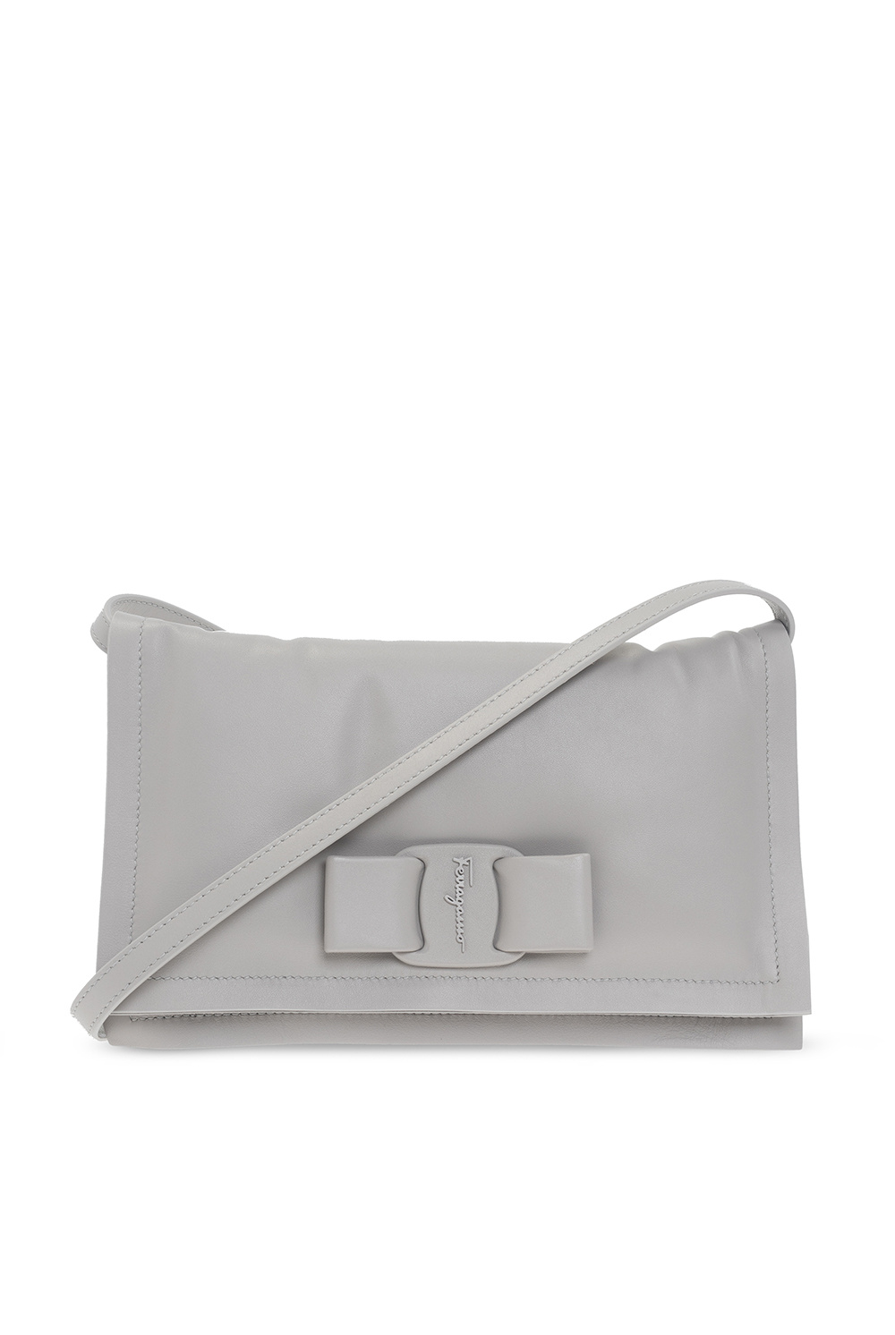 新品Salvatore Ferragamo VIVA BOW BAG シルバー